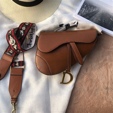 brown dior saddle bag|genuine dior saddle bag.